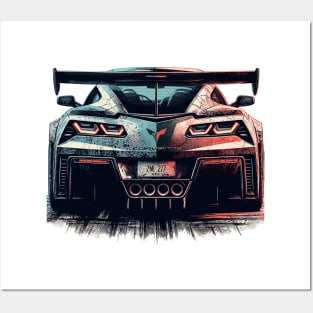 Chevrolet Corvette Posters and Art